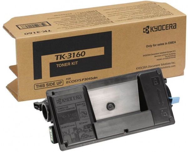 Original Kyocera Toner TK-3160 schwarz für ECOSYS M 3145 3645 B-Ware