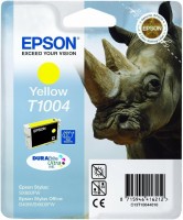 Original Epson Tinten Patrone T1004 gelb für Stylus Office 40 510 515 600 610 1100