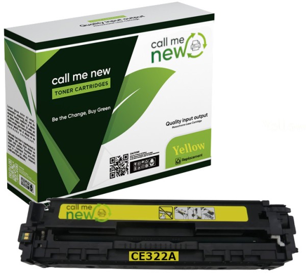 Callmenew Toner für HP CE322A gelb Color LaserJet Pro CM 1400 CP 1500 CM 1400 CP 1520