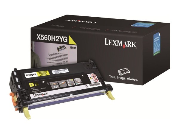 Original Lexmark Toner X560H2YG gelb für X 560 oV