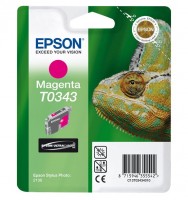 Original Epson Tinten Patrone T0343 magenta für Stylus Photo 2100 2200 4000