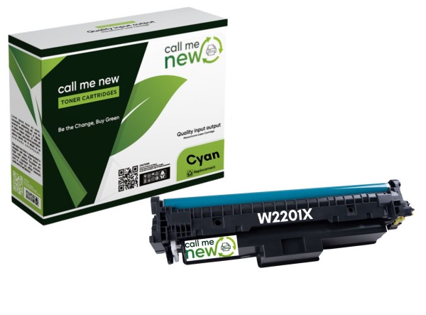 61440_Callmenew_Toner_für_HP_W2201X_cyan_für_Color_LaserJet_Pro_4202_MFP_4302