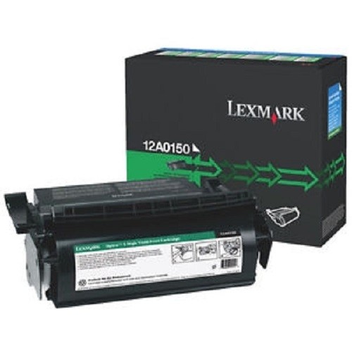 Original Lexmark Toner 12A0150 schwarz für Optra S1250 1255 2420 4059 B-Ware