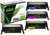 4x Callmenew Toner für Samsung CLT-P406C CLP 360 CLX 3300 3305 SL-C 460 Xpress C 410 SL-C 467
