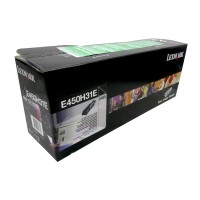 Original Lexmark Toner E450H31E schwarz für Optra E 450 B-Ware