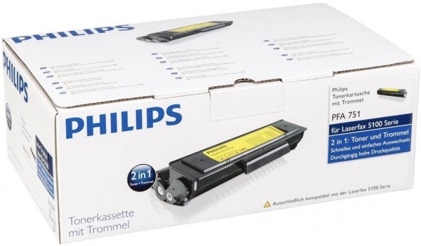43047_Original_Philips_Trommel_PFA-751_für_Laser_Fax_5120_5125_5135_Neutrale_Schachtel