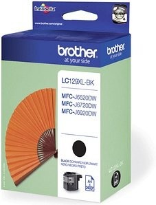 Original Brother Tinte Patrone LC-129XLBK für MFC-J 6520 6720 6920