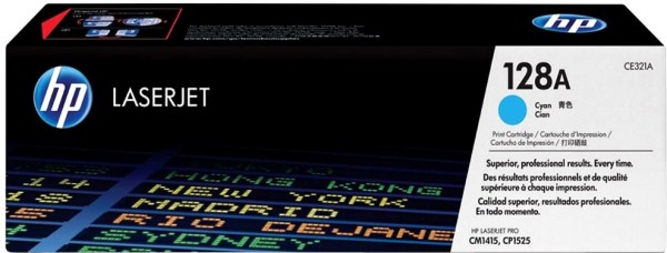 Original HP Toner 128A CE321A für Laserjet Pro CP1525N CP1525NW