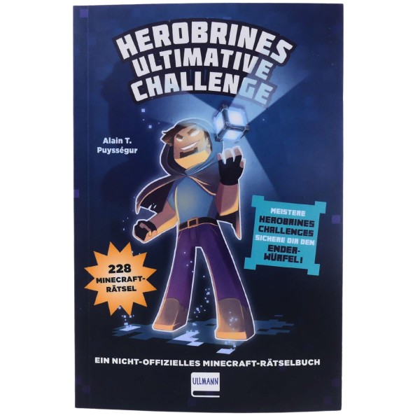 59118_Herobrines_ultimative_Challenge_von_Puysségur_Alain_T_kartoniert_Rätsel_ullmann_Buch_NEU