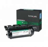 Original Lexmark Toner 64080HW schwarz T 640 642 644 X 642 644 646 B-Ware
