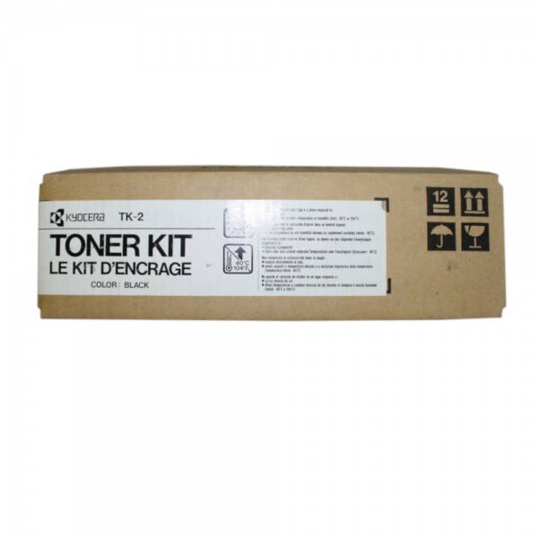 2x Original Kyocera Toner TK-2 schwarz für F-3000 F-3010