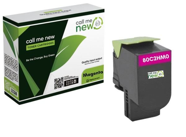 61911_Callmenew_Toner_kompatibel_mit_Lexmark_Toner_80C2HM0_magenta_für_CX_410_510