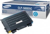 Original SAMSUNG Toner CLP-500D5C Cyan für CLP-500 550 B-Ware