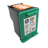Original HP Tintendruckkopfpatrone 351 farbig für OfficeJet 5725 5750 PhotoSmart 4225 4270 NEUE Blis
