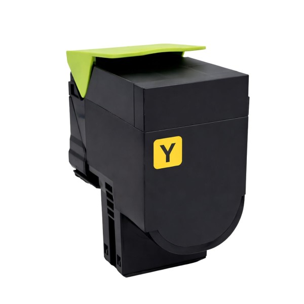 63261_Toner_kompatibel_mit_Lexmark_Toner_80C2XY0_gelb_für_CX310_CX410_CX510