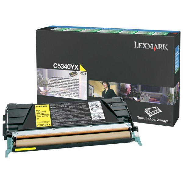 Original Lexmark Toner C5340YX gelb für C534n C534dn C534dtn