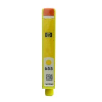 Original HP Tinten Patrone 655 gelb für Deskjet 3525 4615 5520 6525 Blister