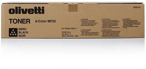 57330_Original_Olivetti_Toner_B0778_schwarz_für_D-Color_MF_201_Plus_B-Ware