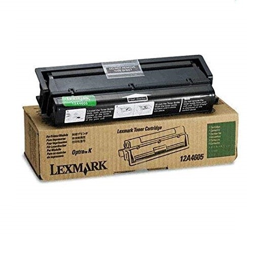 Original Lexmark Toner 12A4605 schwarz für 4046 Optra K 1220 B-Ware