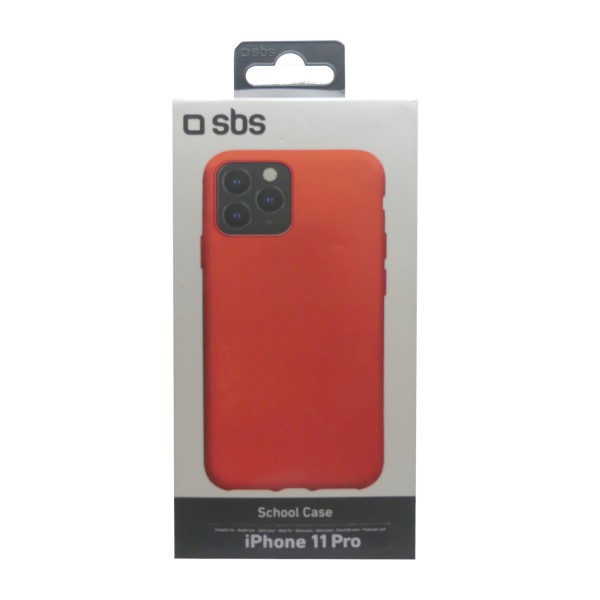 46328_SBS_Handyhülle_Cover_School_Case_Iphone_11_Pro_Orange/Rot