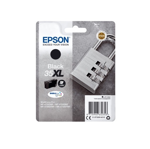 Original Epson Tinte Patrone 35XL für WorkForce Pro WF 4700 4720 4725 4730