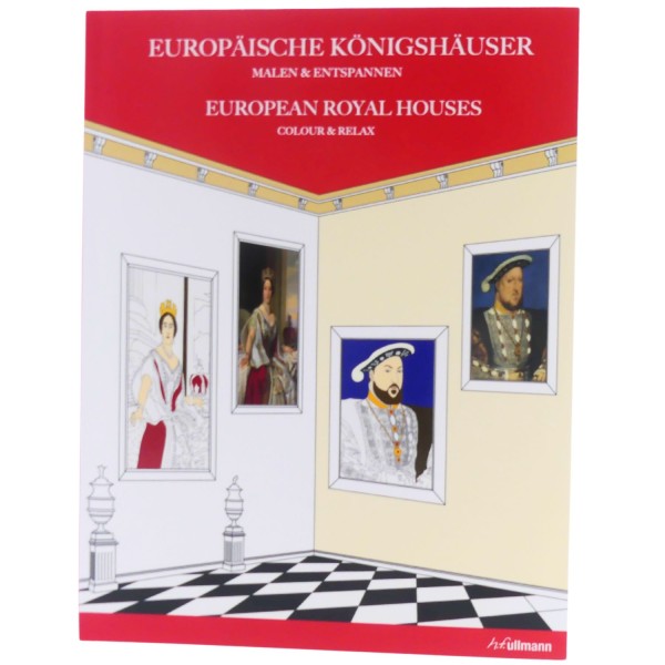 59416_Europäische_Königshäuser_Malen&Entspannen_Taschenbuch_ullmann_Buch_NEU