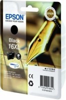Original Epson Tinten Patrone 16XL schwarz für WorkForce 2540 2530 2010 2520 2500