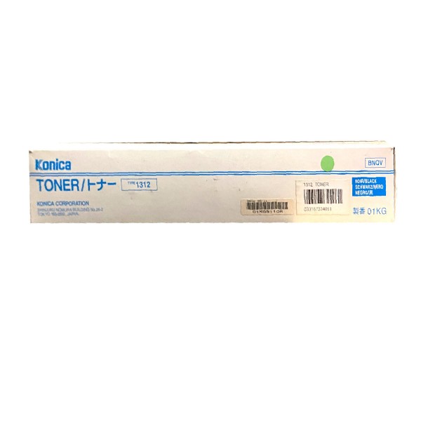 23854_Original_Konica_Minolta_Toner_01KG_schwarz_für_1312_B-Ware