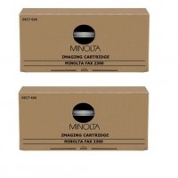 2x Original Konica Minolta Toner Imagine Cartridge Fax 2300-3700 (0927-606) für Minoltafax 2300 B-Wa