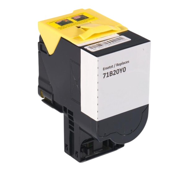 63672_Toner_kompatibel_mit_Lexmark_Toner_71B20Y0_gelb_für_CS_CX__317_417_517