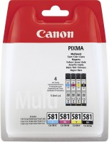 Original Canon Tinte CLI-581 Tinte 4-farbig Multipack (2103C004)