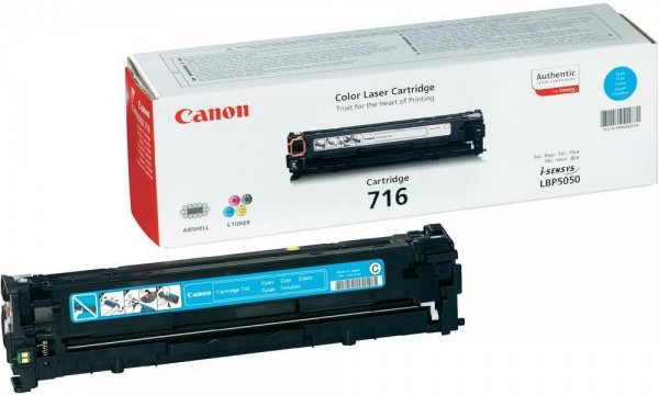 Original Canon Toner 1979B002 CRG 716 cyan für I-Sensys MF8030C oV