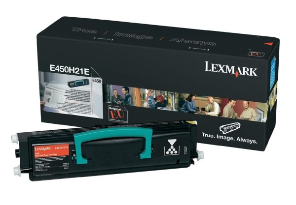 50639_Original_Lexmark_Toner_E450H31E_schwarz_für_E_450_DN_Neutrale_Schachtel