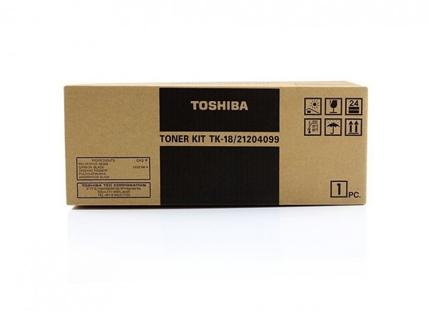 45021_Original_Toshiba_Toner_TK-18_schwarz_für_DP_80_85_F_Neutrale_Schachtel