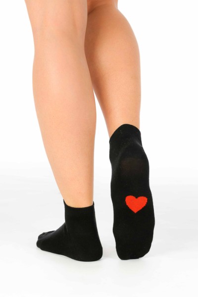 59256_Symbol_Socks_Mini_Socken_3_Paar_schwarz_Wohlfühlen_Baumwolle_Freizeit_Herren_Gr_35-38