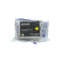 Original Epson Tinten Patrone T0484 gelb für Stylus Photo 200 300 500 600 Blister