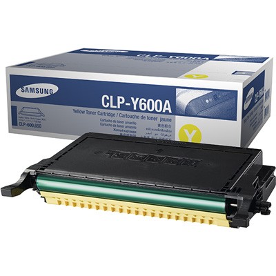 Original SAMSUNG Toner CLP-Y600A Gelb für CLP-600 CLP-650