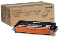 Original Xerox Toner 106R01388 cyan für Phaser 6280 B-Ware