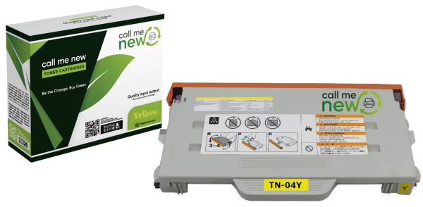 12163_Callmenew_Toner_für_Brother_TN-04_gelb_HL_2700_MFC_9420