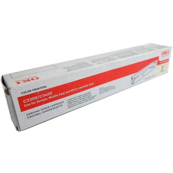 57696_Original_OKI_Toner_43459405_gelb_für_C3300_C3400_B-Ware
