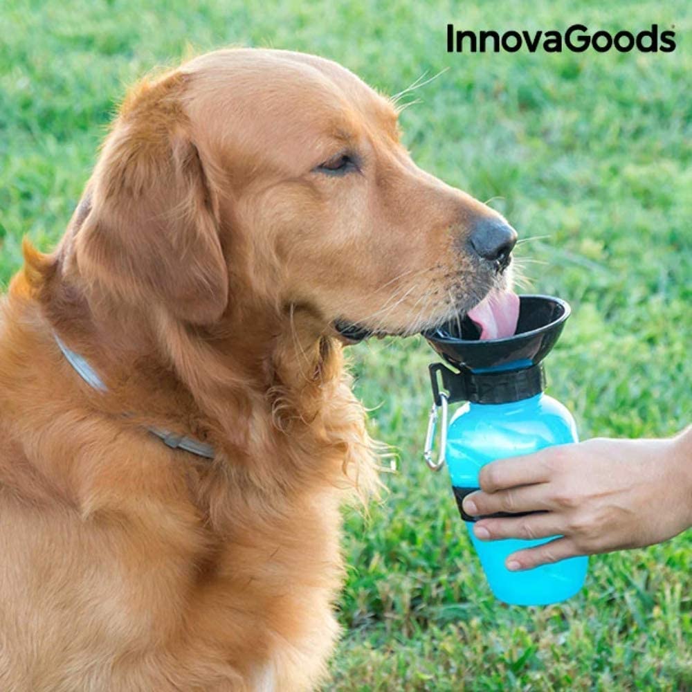 Hunde Trinkflasche mit integriertem Napf Wasserflasche für Hunde