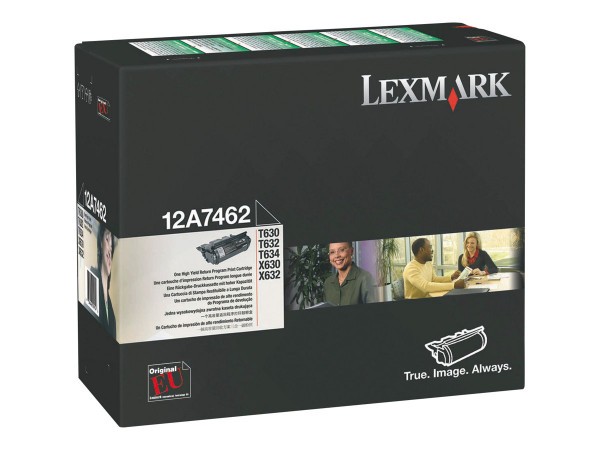 Original Lexmark Toner 12A7462 Optra T 630 632 634 X 630 632 634 oV