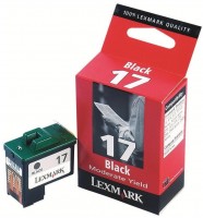 Original Lexmark Tintendruckkopfpatrone 17 schwarz für X 1100 1150 1200