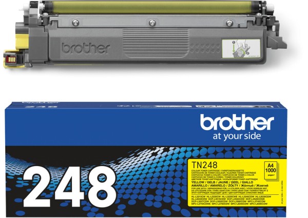 60961_Original_Brother_Toner_TN-248_gelb_für_HL-L3215_3220_3240_MFC-L_3740_3760_8300_8340_8390_B-Ware