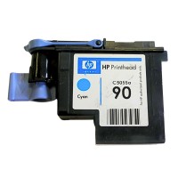 Original HP Druckkopf 90 C5055A cyan für DesignJet 4000 4020 4500 4520 Neuer Blister