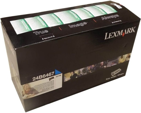 58958_Original_Lexmark_Toner_24B6467_cyan_für_XS_796_oV