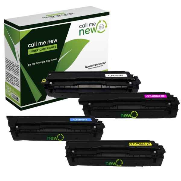 61245_4x_Callmenew_Toner_für_Samsung_CLT-504S_SET_CLP_410_415_CLX_4195_Xpress_C_1800_1810_1860