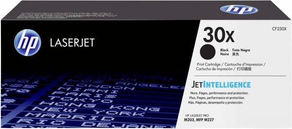 Original HP Toner 30X CF230X schwarz für LaserJet Pro M 203 MFP M 227 NEU umverpackt