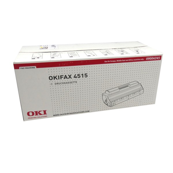 Original OKI Toner 09004245 schwarz für Okifax 4515