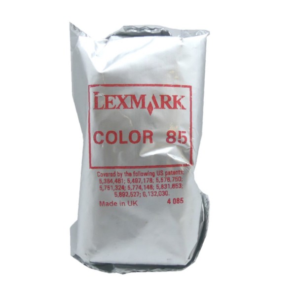 Original Lexmark Tintendruckkopfpatrone 85 farbig für Color 40 45 Blister